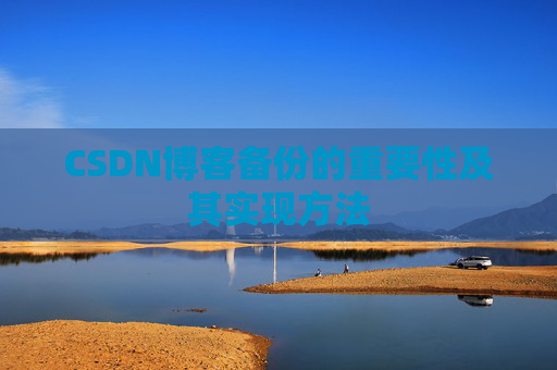CSDN博客备份的重要性及其实现方法
